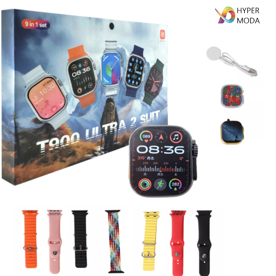 Smartwatch t900 ultra 2 suit max disponible en Yaxa Mexico